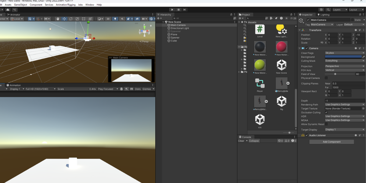 Steps to Make a Simple Game in Unity